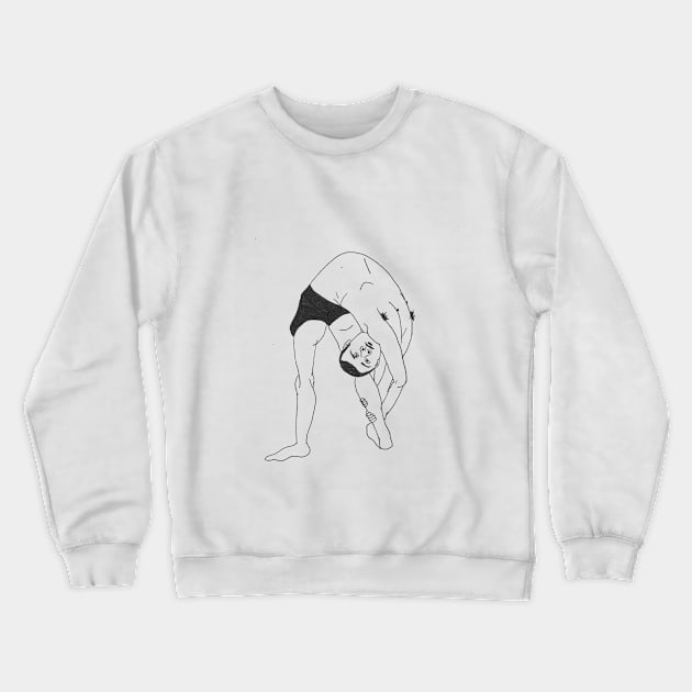 Rubber Boy Crewneck Sweatshirt by ThePencilSharpener